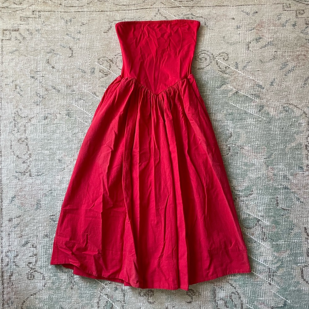 Free People Onda Drop-Waist Tube Mini 🍒